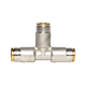 Firetrace Tube Fitting, Tube to Tube, Tee, 4mm/6mm