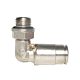 Firetrace Tube Fitting, Tube to Thread, Elbow, 4mm/6mm