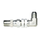Firetrace Hose Fitting, 1/2in.D, Low Pressure, Hose to Nozzle (Bulkhead), Elbow