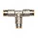 Firetrace Tube Fitting, Tube to Tube, Tee, 4mm/6mm