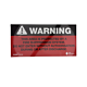 Firetrace Warning Sign 10in. x 5in.