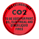 CO2 ID Sign - Thin Plastic