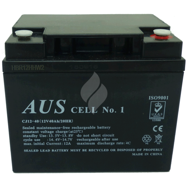 12V 40Ah Sealed Lead Acid Battery (CJ12-40) - Fire Systems Products  wholesale