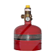 ansul fm200 20lb cylinder full tank 442872 442882