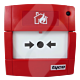 Vigilant MX Addressable Manual Call Point with Isolator No backbox (MCP820)