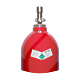 Fike IG541 80L 200Bar 300Bar Cylinder Proinert Valve Shoulder Detail CYL-80L-IG541-FIKE IG71-080-200-541