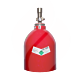 Fike IG55 80L 200Bar 300Bar Cylinder Proinert Valve Shoulder Detail CYL-80L-IG55-FIKE IG71-200-55