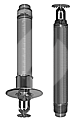 Series TY3255 K Factor 5.6/8 Temp 68c Pendent Chrome Thread Model DS-1 Response SR Hazard Storage Element 5 mm Bulb