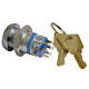 Vigilant Fire Panel 3 Position keyswitch - includes 003 keys (SW0018)