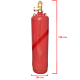 kidde 200lb cylinder square shoulder full tank with dimensions 06-100200-000
