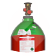 Kidde Argonite IG55 80L 200bar Cylinder with Green Valve Shoulder Detail 01-1322-5900-BK