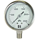 0 to 2500 KPA 1/2 NPT 100mm Liquid Filled 316 Stainless steel Pressure Gauge (2700324RB)