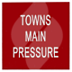 Label "Towns Main Pressure" 50 x 50mm