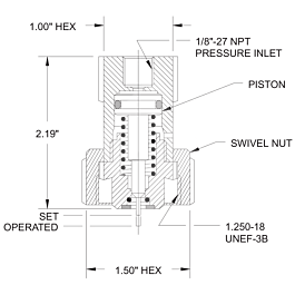 Pressure Operated Control Head(878737) - Fire Systems Products wholesale