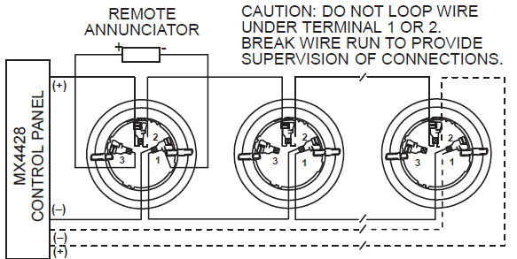 Vigilant Smoke Detector Analogue Photoelectric C131A MK2 Wiring