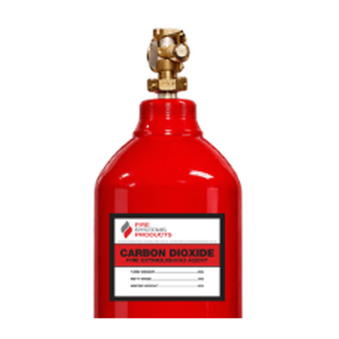 CO2 suppression cylinder