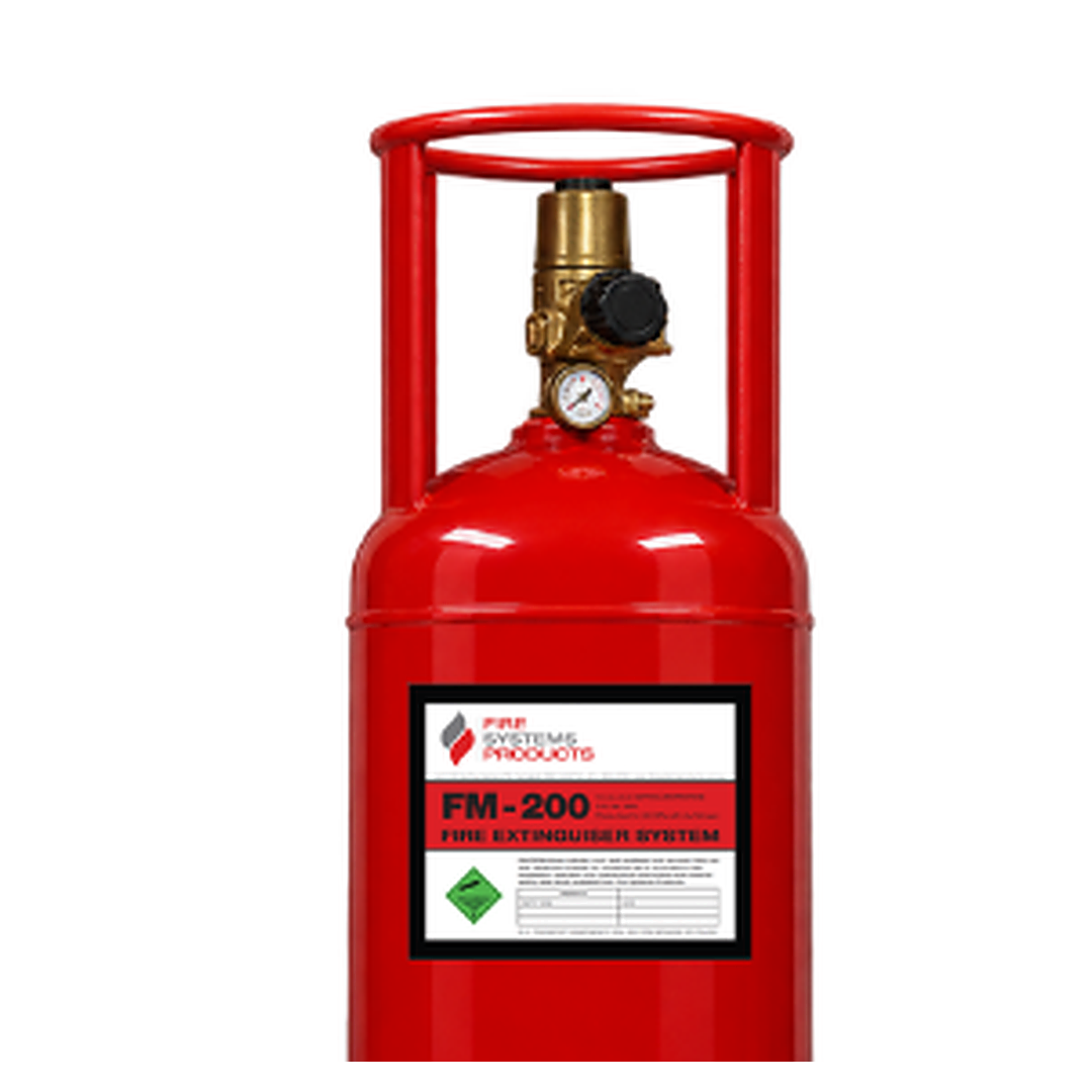 FM-200 suppression cylinder