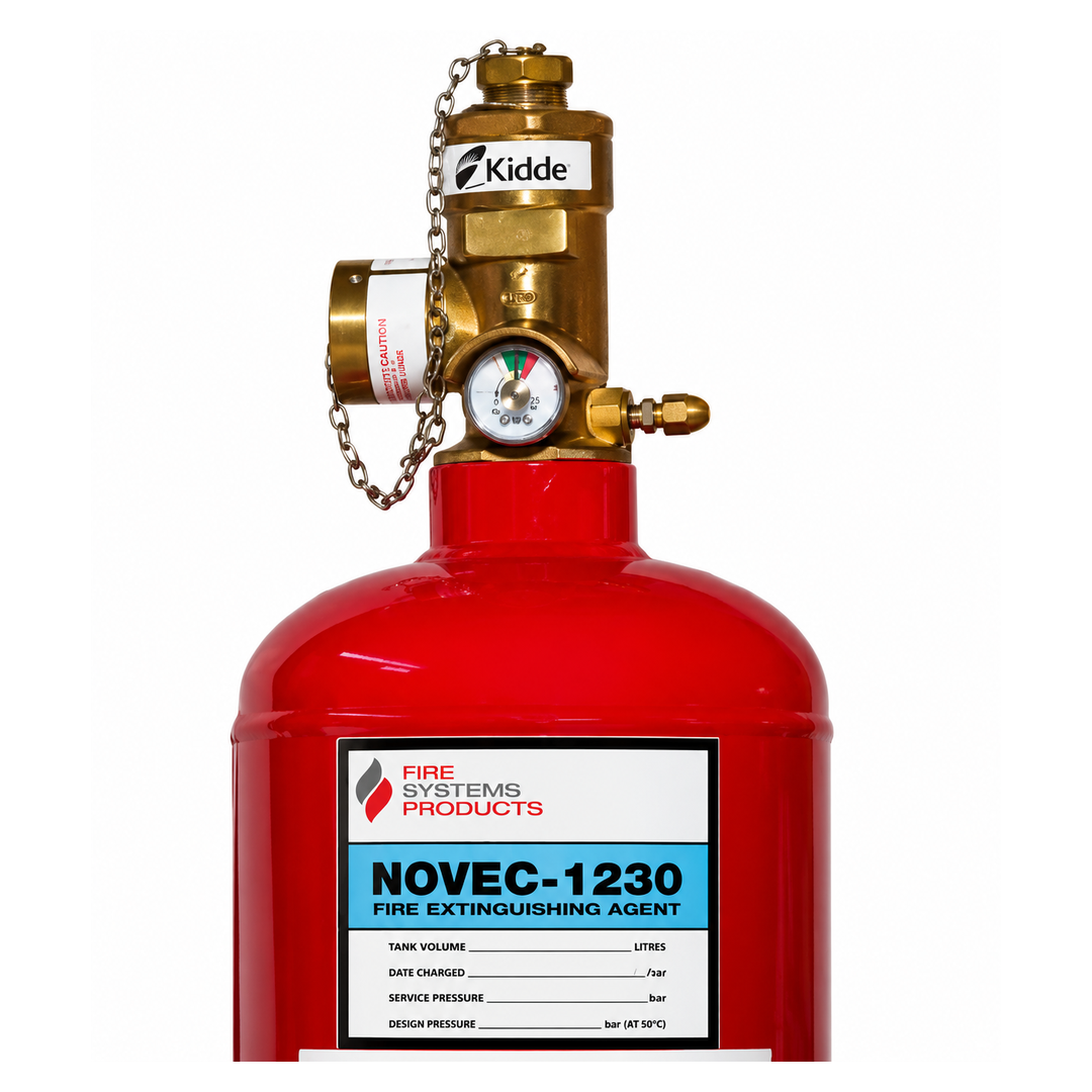 NOVEC suppression cylinder