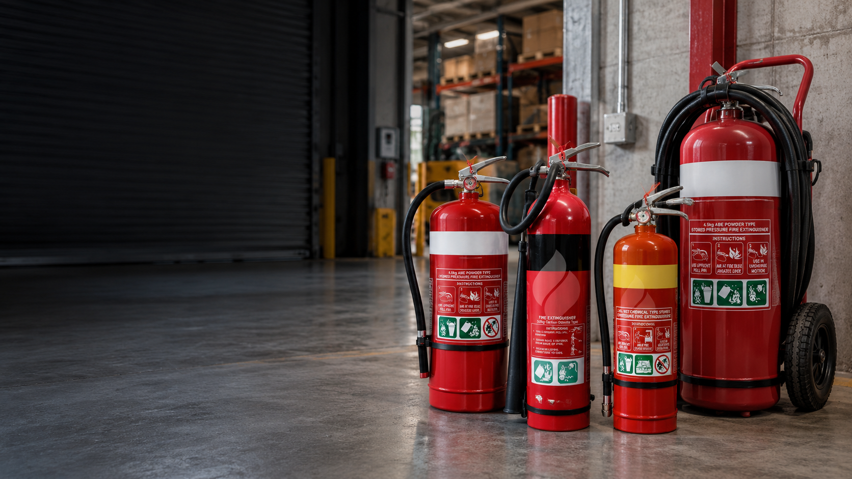 Fire extinguishers and portable fire protection