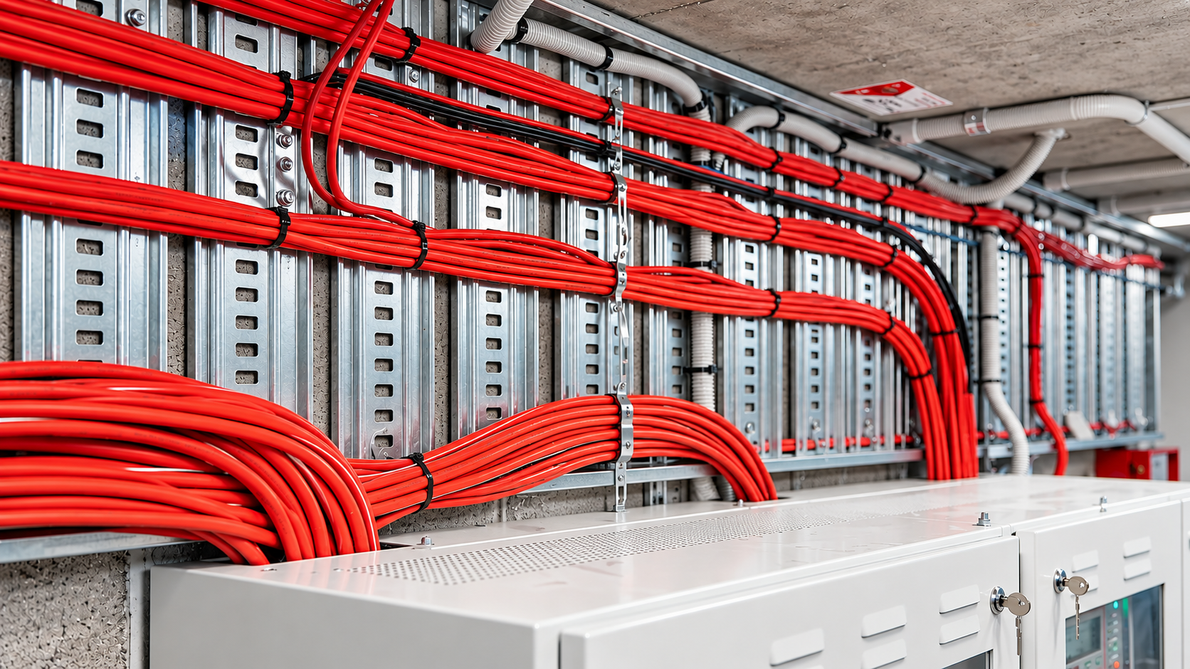 Fire system cabling and accessories